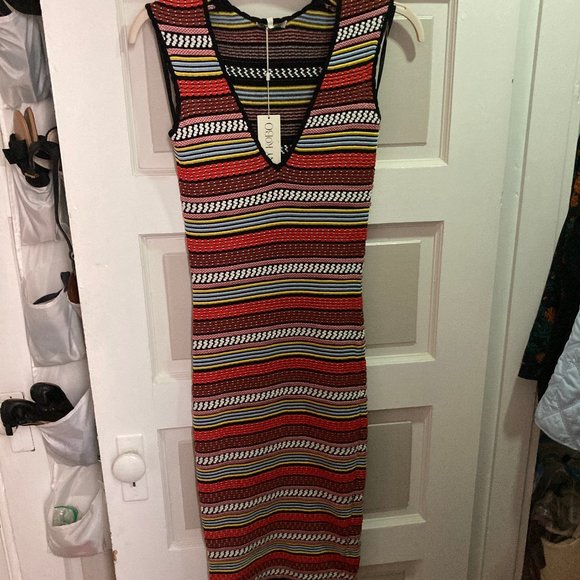 Ronny Kobo Knit Midi Dress NWT - Picture 3 of 4